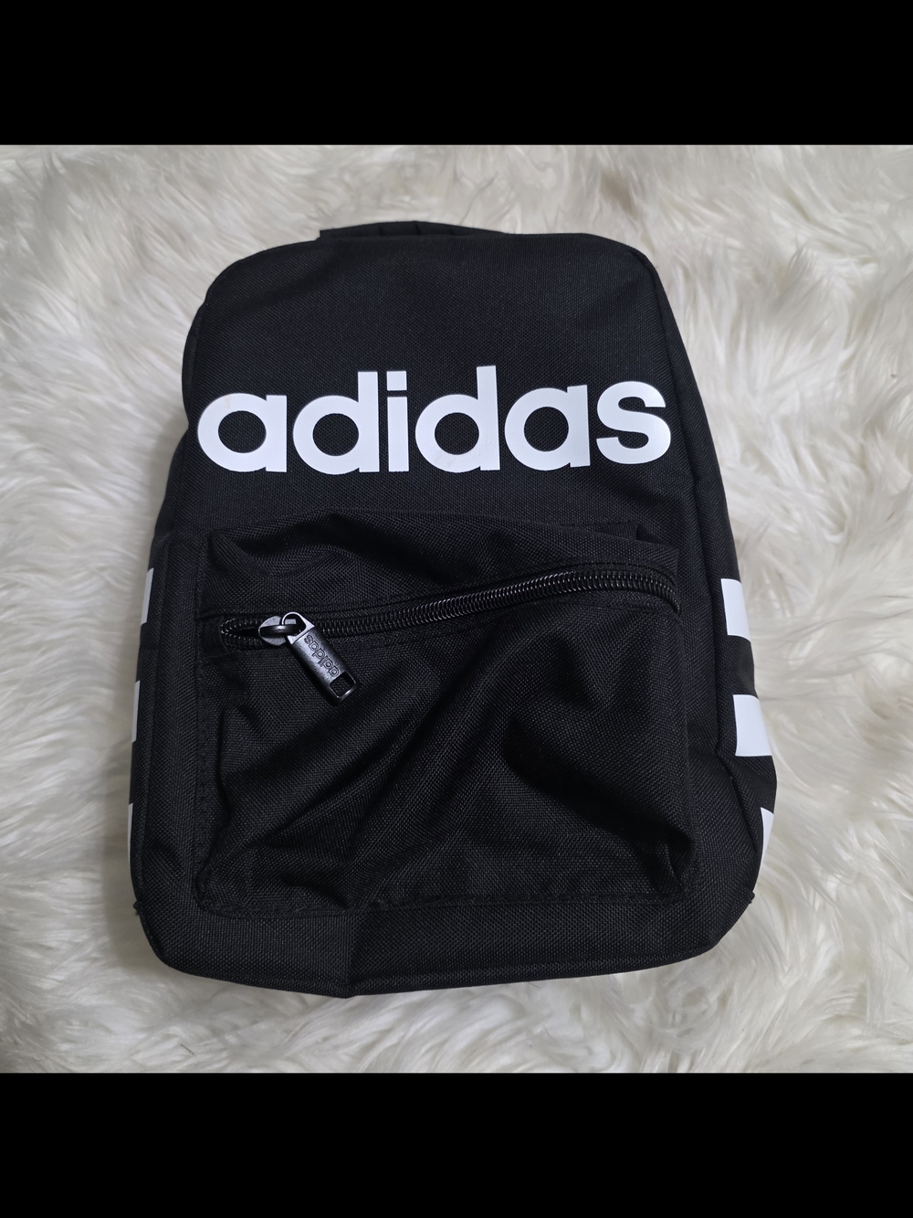 adidas Black and White Lunch Bag